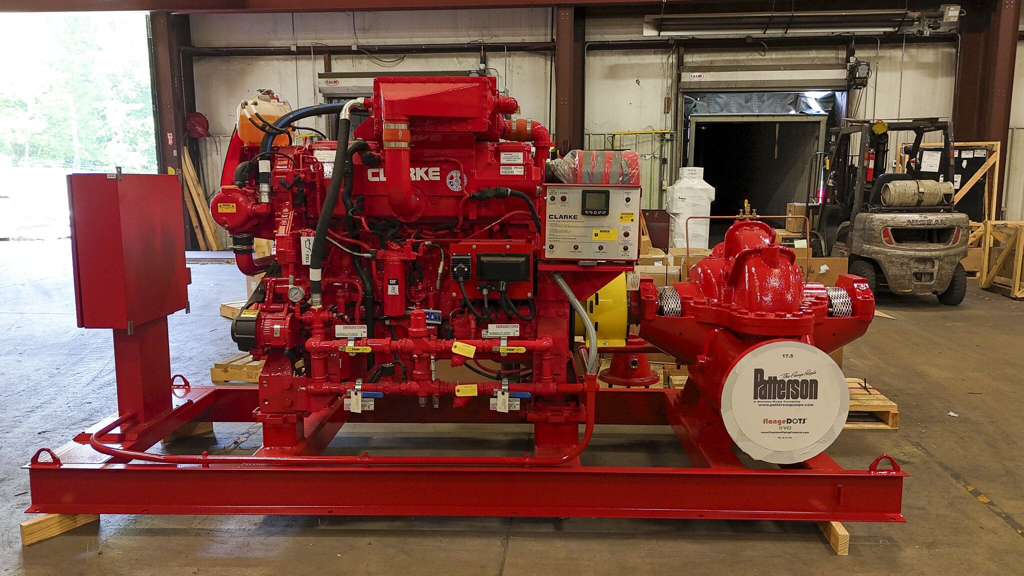 เครื่องสูบน้ำดับเพลิง Horizontal Split Case